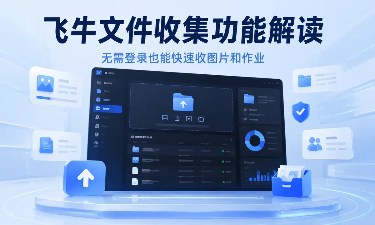 飞牛文件收集功能解读:无需登录也能快速收图片和作业-星绘集