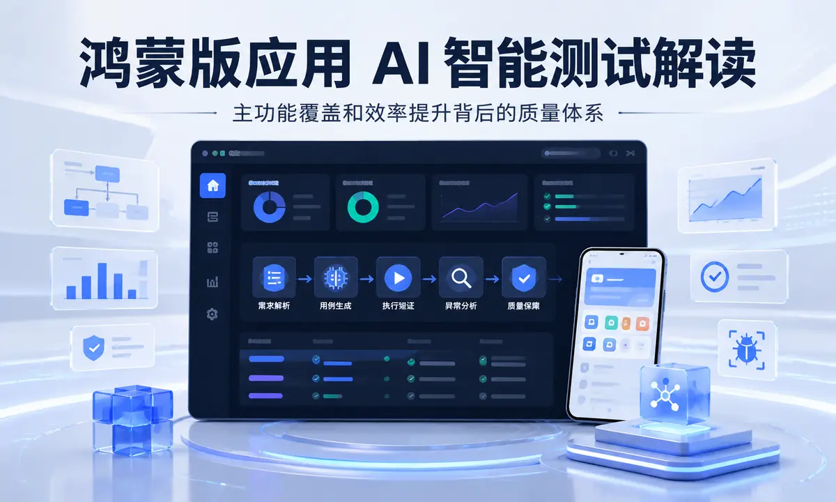 鸿蒙版应用 AI 智能测试解读:主功能覆盖和效率提升背后的质量体系-星绘集