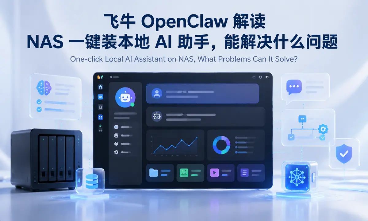 飞牛 OpenClaw 解读:NAS 一键装本地 AI 助手,能解决什么问题-星绘集