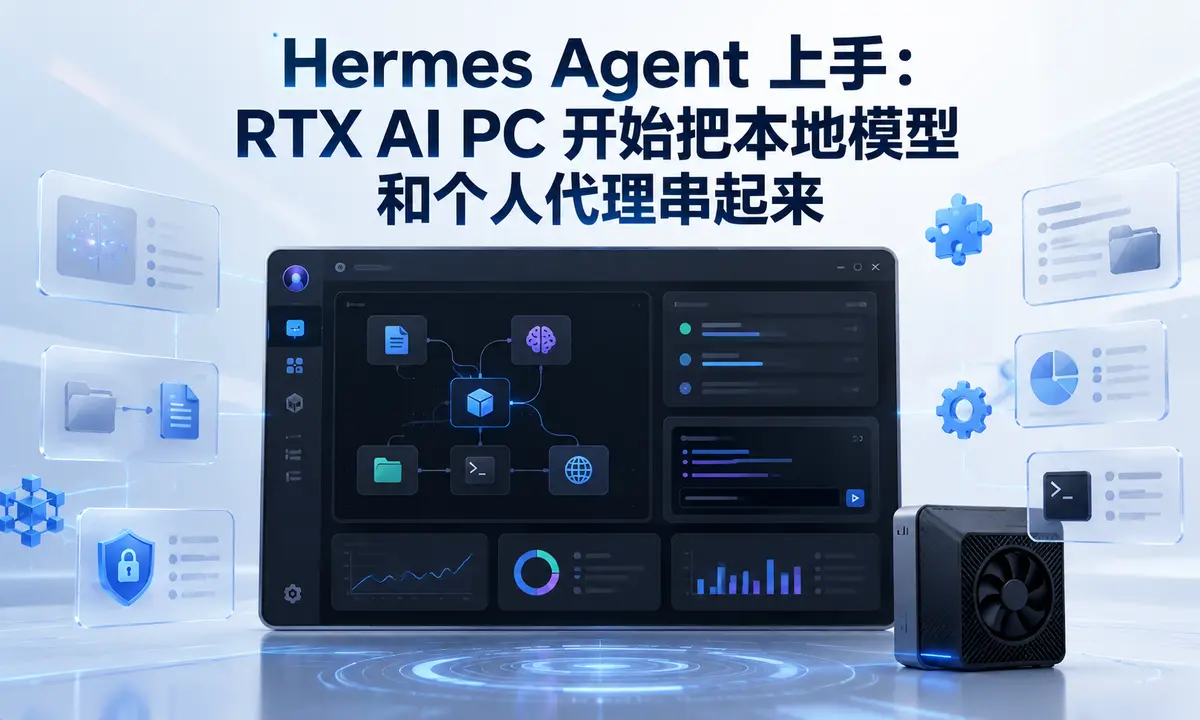 Hermes Agent 上手：RTX AI PC 开始把本地模型和个人代理串起来-浅刻拾光